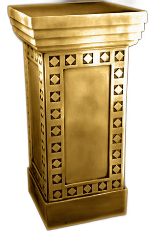 Diamond Pedestal 40-inch Statue - 40-inch