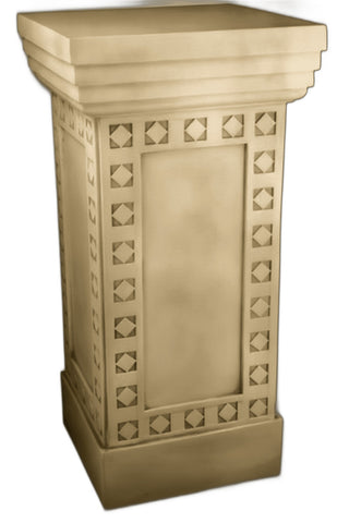 Diamond Pedestal 40-inch Statue - 40-inch