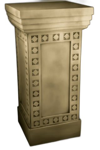 Diamond Pedestal 40-inch Statue - 40-inch