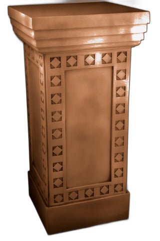 Diamond Pedestal 40-inch Statue - 40-inch