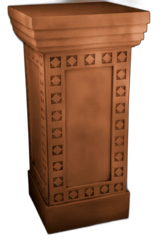 Diamond Pedestal 40-inch Statue - 40-inch