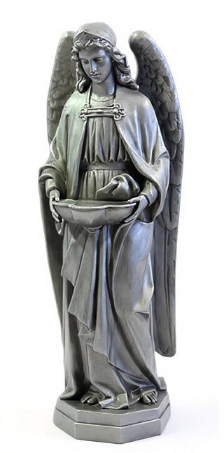 Holy Water Font Angel 50"-inch Statue - 50-inch