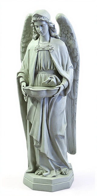 Holy Water Font Angel 50"-inch Statue - 50-inch