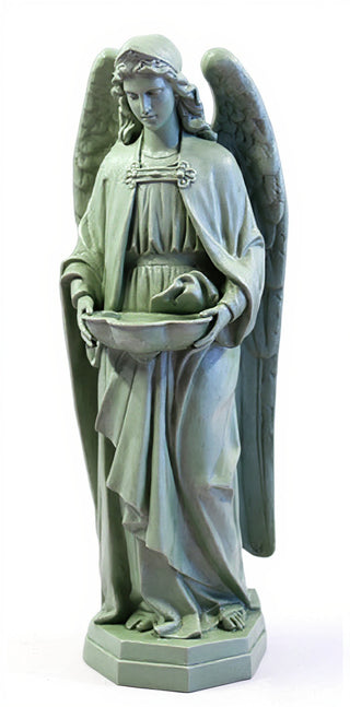 Holy Water Font Angel 50"-inch Statue - 50-inch