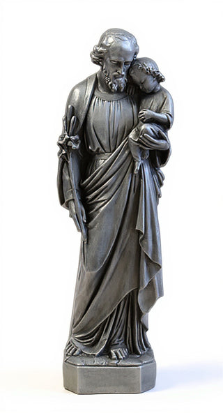 Saint Joseph with Child Statue - 36-inch