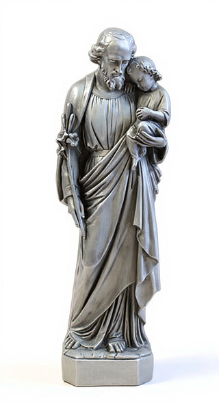 Saint Joseph with Child Statue - 36-inch