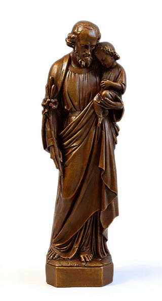 Saint Joseph with Child Statue - 36-inch