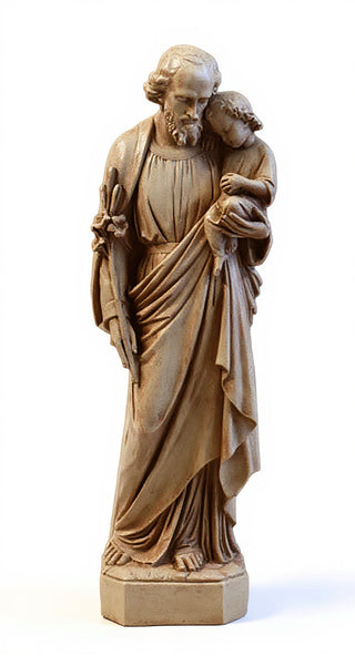 Saint Joseph with Child Statue - 36-inch