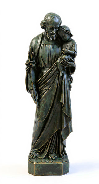 Saint Joseph with Child Statue - 36-inch