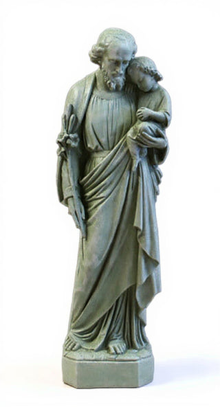 Saint Joseph with Child Statue - 36-inch