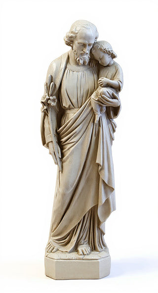 Saint Joseph with Child Statue - 36-inch