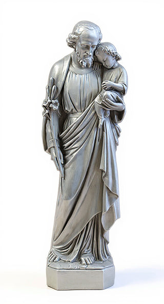 Saint Joseph with Child Statue - 36-inch