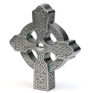 Celtic Cross - 16-inch — Antique Silver finish