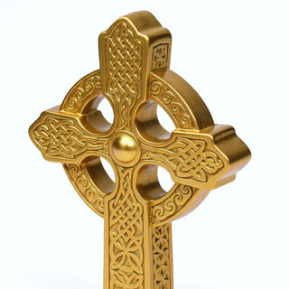 Celtic Cross - 16-inch — Deep Gold finish