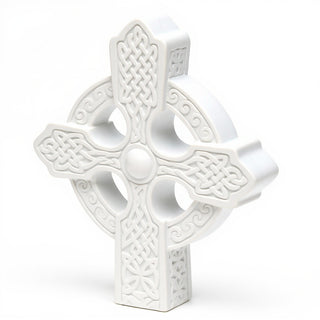 Celtic Cross - 16-inch — Flat White finish