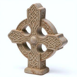 Celtic Cross - 16-inch — Gothic Stone finish