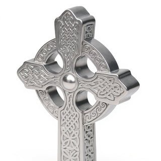 Celtic Cross - 16-inch — Silver finish