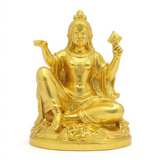 Victorian Cherub Wall Plaque — Deep Gold finish