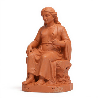 Victorian Cherub Wall Plaque — Metro finish