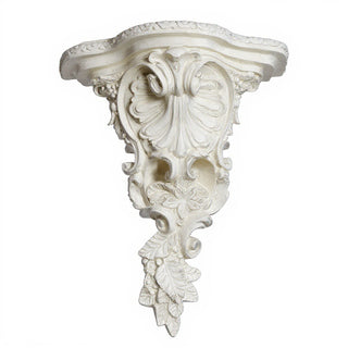 Getty Bracket - 19-inch — Antique White finish