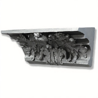 Cornice Wall Piece — Aged Silver finish