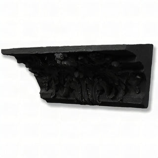 Cornice Wall Piece — Dusted Black finish