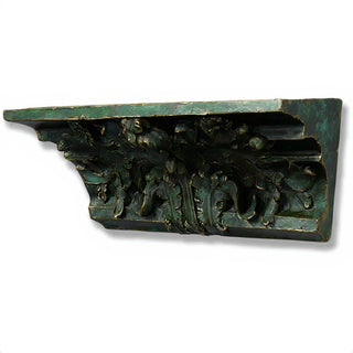 Cornice Wall Piece — Green Bronze finish