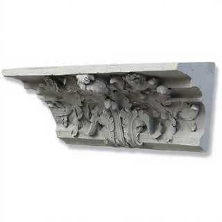 Cornice Wall Piece — Limestone finish