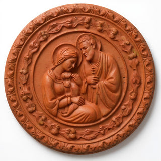 Holy Family Wall Plaque — Metro finish
