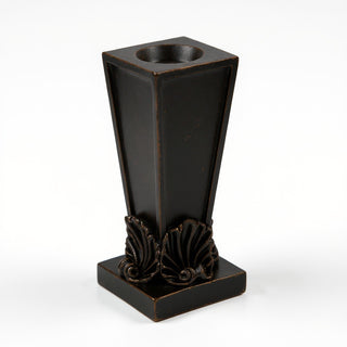 Four Shell Candleholder - 12-inch — Iron finish