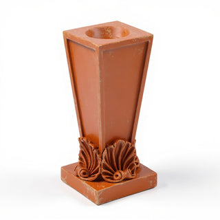 Four Shell Candleholder - 12-inch — Metro finish