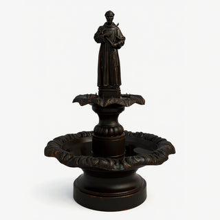 Saint Francis of Assisi Fountain - 55-inch — Iron finish