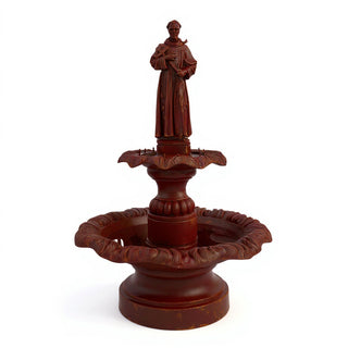 Saint Francis of Assisi Fountain - 55-inch — Rust finish