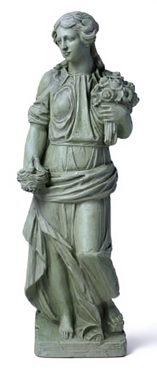 Goddess Of Spring Season Statue - 66-inch