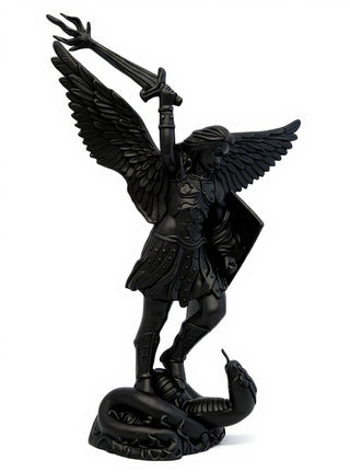 St. Michael W/Sword Fire Statue - 38-inch