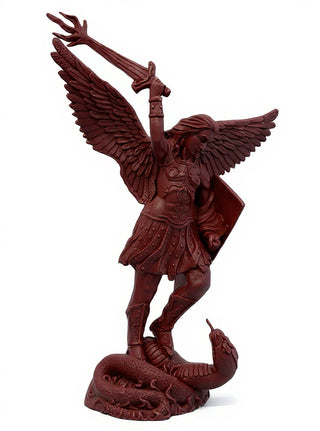 St. Michael W/Sword Fire Statue - 38-inch