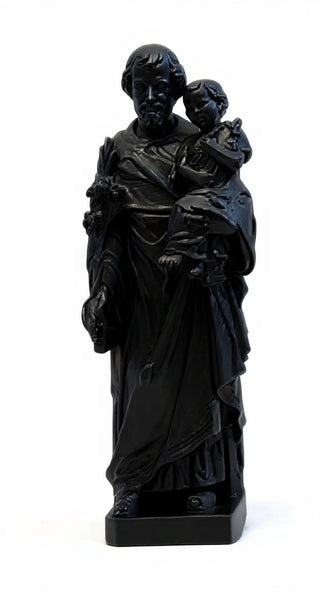 Saint Joseph & Child with Cros Statue - 38-inch