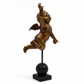 San Giovanni Cherub Statue — Bronze finish