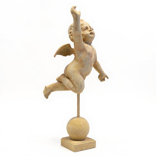 San Giovanni Cherub Statue — Dusted Sand finish