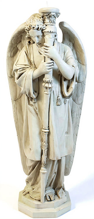 Majestic Guardian Angel-L Statue - 52-inch