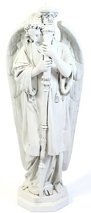 Majestic Guardian Angel-L Statue - 52-inch