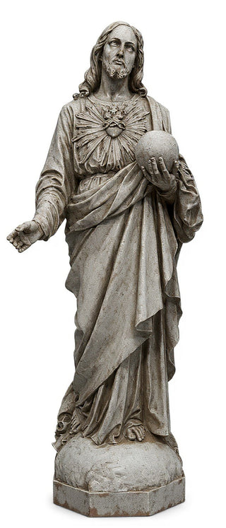 Sacred Heart To The World 62" Statue - 62-inch
