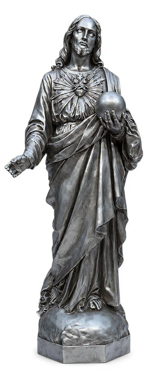 Sacred Heart To The World 62" Statue - 62-inch