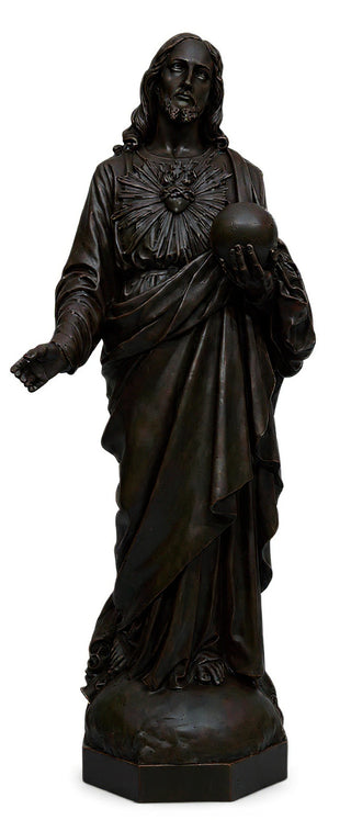Sacred Heart To The World 62" Statue - 62-inch