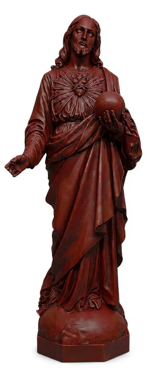 Sacred Heart To The World 62" Statue - 62-inch