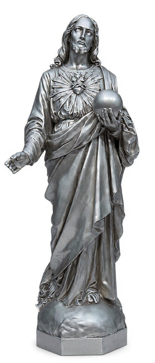 Sacred Heart To The World 62" Statue - 62-inch