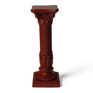 Nine Muses Pedestal - 31.5-inch — Rust finish