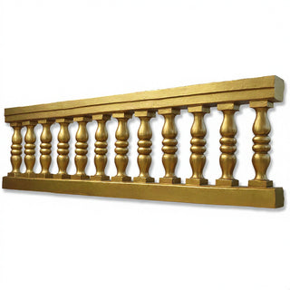 Grand Balustrade — Antique Gold finish