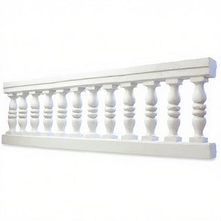 Grand Balustrade — Flat White finish