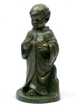 Baby Francis Standing 23 Cppr Statue - 23-inch